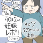 二人目妊娠レポ その７ 子宮内からの出血